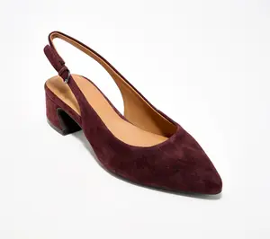 Gentle Souls by Kennth Cole Leather Sling-Back Pumps-Georgia