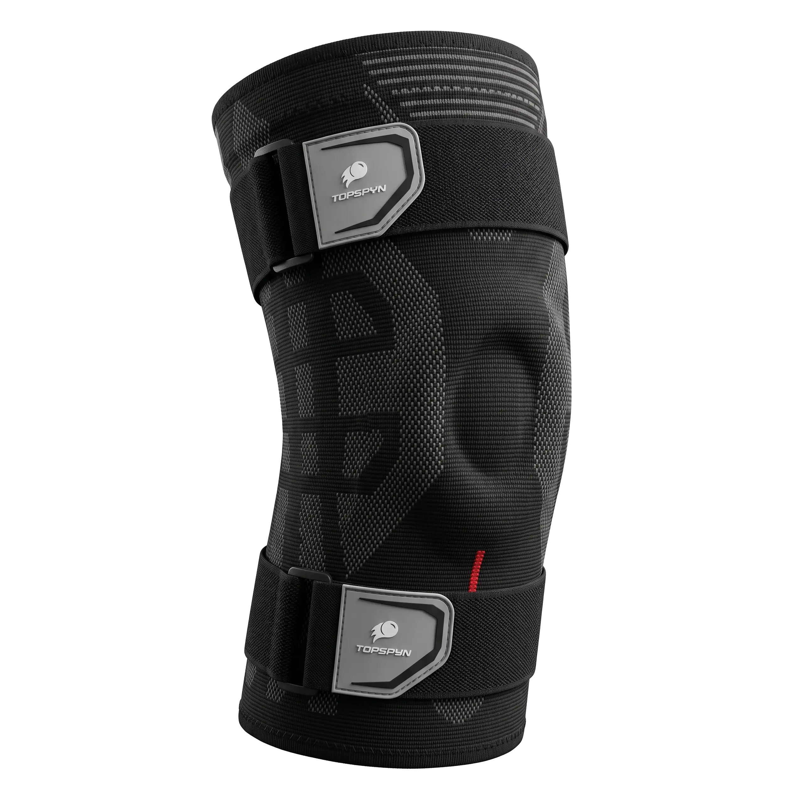 TopSpyn Professional Knee Brace with Patella Gel Pad & SIde Stabalizers | Adjustable Compression Support for Pickleball, Running, Tennis, Gym & Everyday Activity