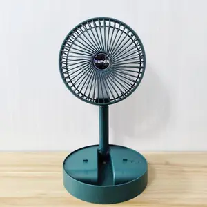 Portable Foldable Fan, USB Charging Retractable Mini Fan, High-Speed Silent Electric Fan, Outdoor Camping & Hiking Equipment