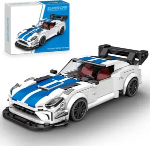 2026 Dodge Viper Racing Car Building Blocks,394pcs Model Kit, Birthday Gift for KidsAges 6+, Creative Display Toy