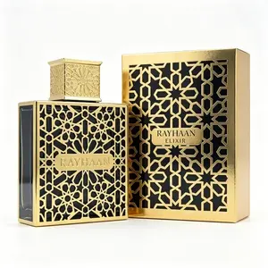 Rayhaan Elixir Unisex EDP Perfume, Rich Oriental Woody Spicy Long Lasting Scent