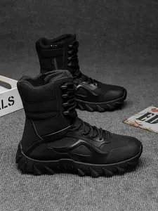 We are purchasing men's outdoor boots, durable military tactical desert boots, and comfortable high-top fashionable boots for camping and training