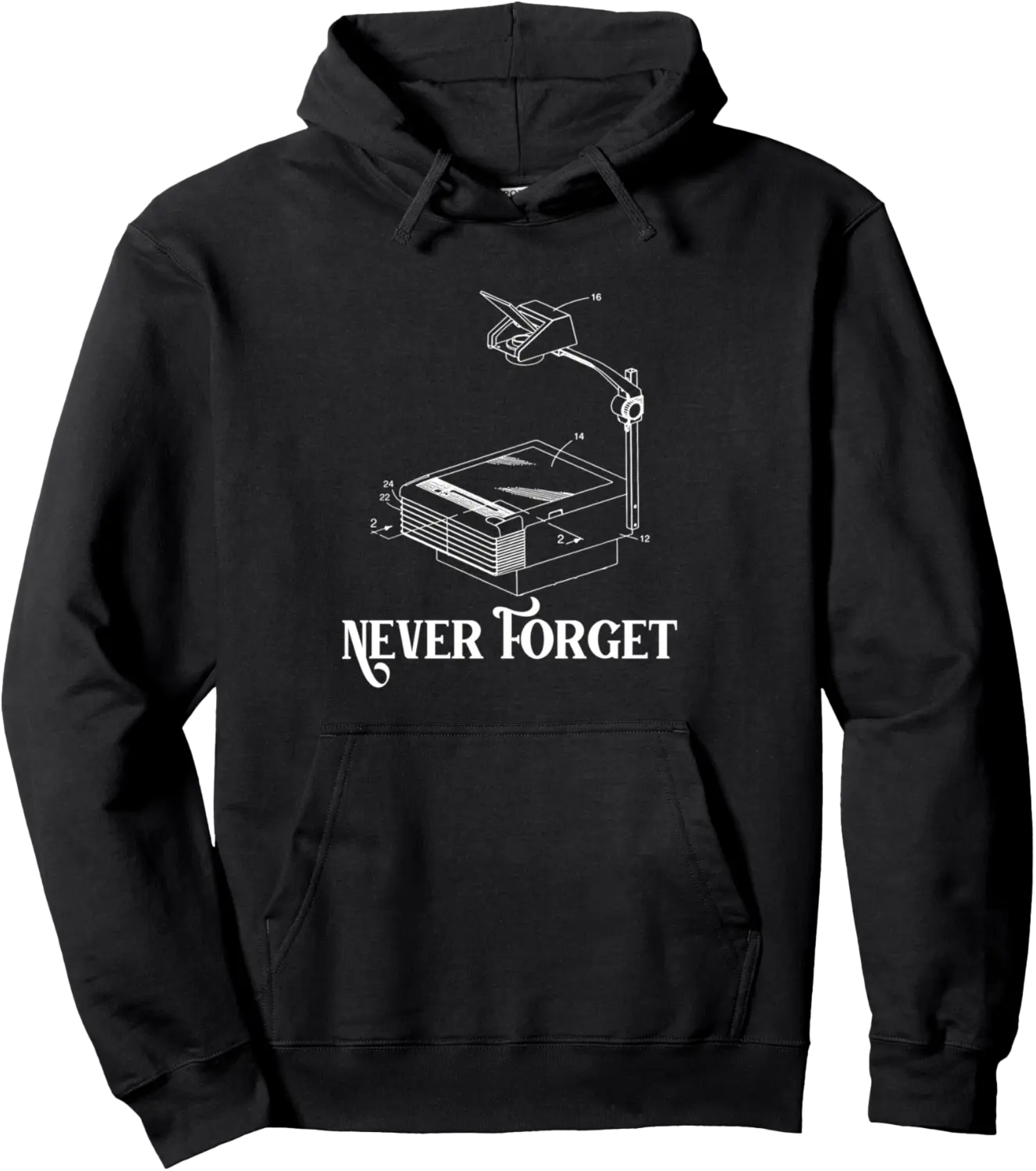 Never Forget Funny overhead school class Vintage Teacher Art Pullover Hoodie - Alizejaqua Shop 77B0BKPWKNTW