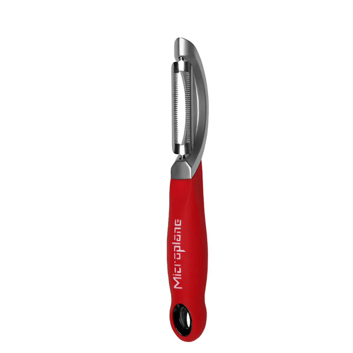 Microplane Pro Serrated Peeler – Stainless Steel Dual-Blade Peeler for Vegetables & Fruit, Dishwasher Safe Kitchen Tool