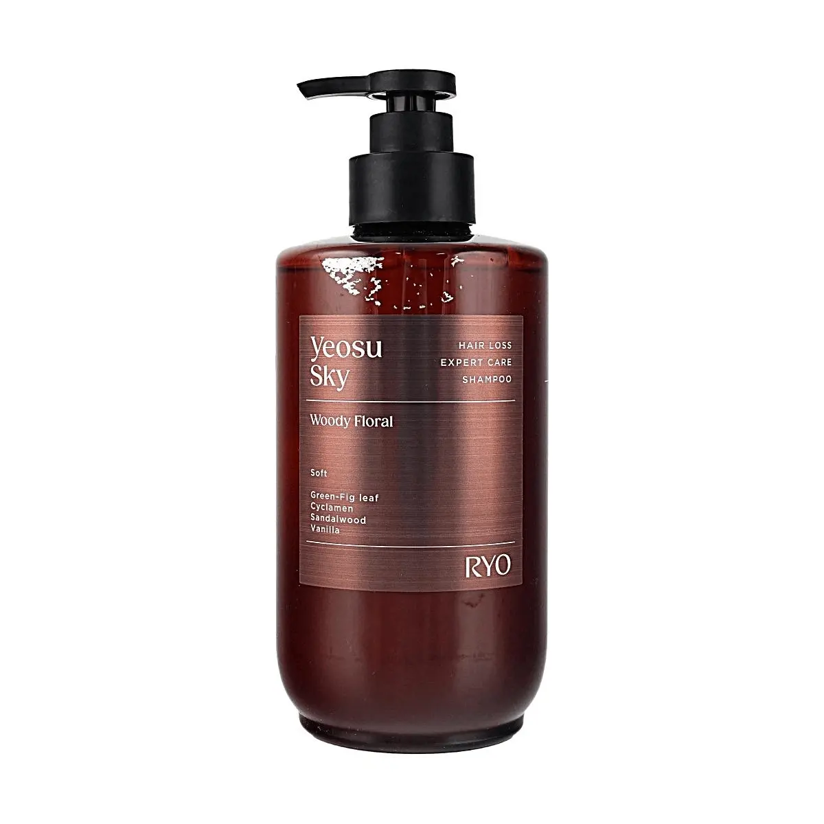 Anti-Hair Loss Shampoo for Sensitive Scalps, Korean Haircare with Mild, Lightweight Formula for Fluffy, Glossy Results, Fresh Scent - 585ml