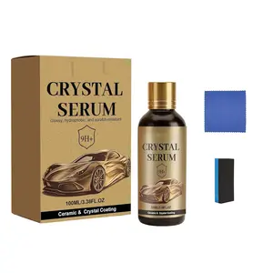 1PACK 100ml Crystal Serum – Advanced Graphene Ceramic Coating for Cars | 9H Graphene, Ultimate Quick Effect Car Coating Spray for Shine & Protection, Nano Coat Restore for Paint, Glass & Wheel