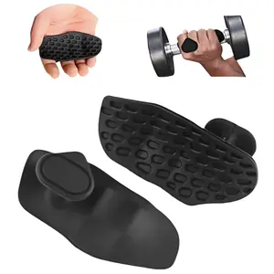 Anti-Slip Workout Grips, Ergonomic Workout Gloves, Weight Lifting Grips, Silicone Gym Grips Pads, Soft, Palm Protection, Unisex, Workout Accessories, Fitness Accessories