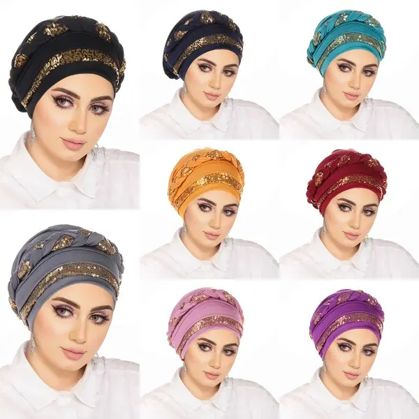Women's Fashion Hair Scarves - 2-Pack Boho Embroidered Braided Head Wraps for Everyday & Festive Use, Braids, Festivals, Boho Hair, Head Covering, Casual, Female, Scarf For Hair, Scarf Style