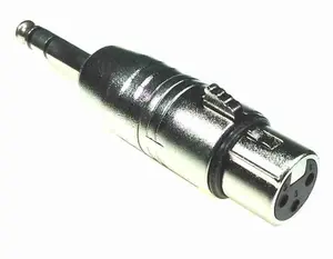 AMERICAN RECORDER XLR (female) to TRS (male) Audio Adapter- Balanced