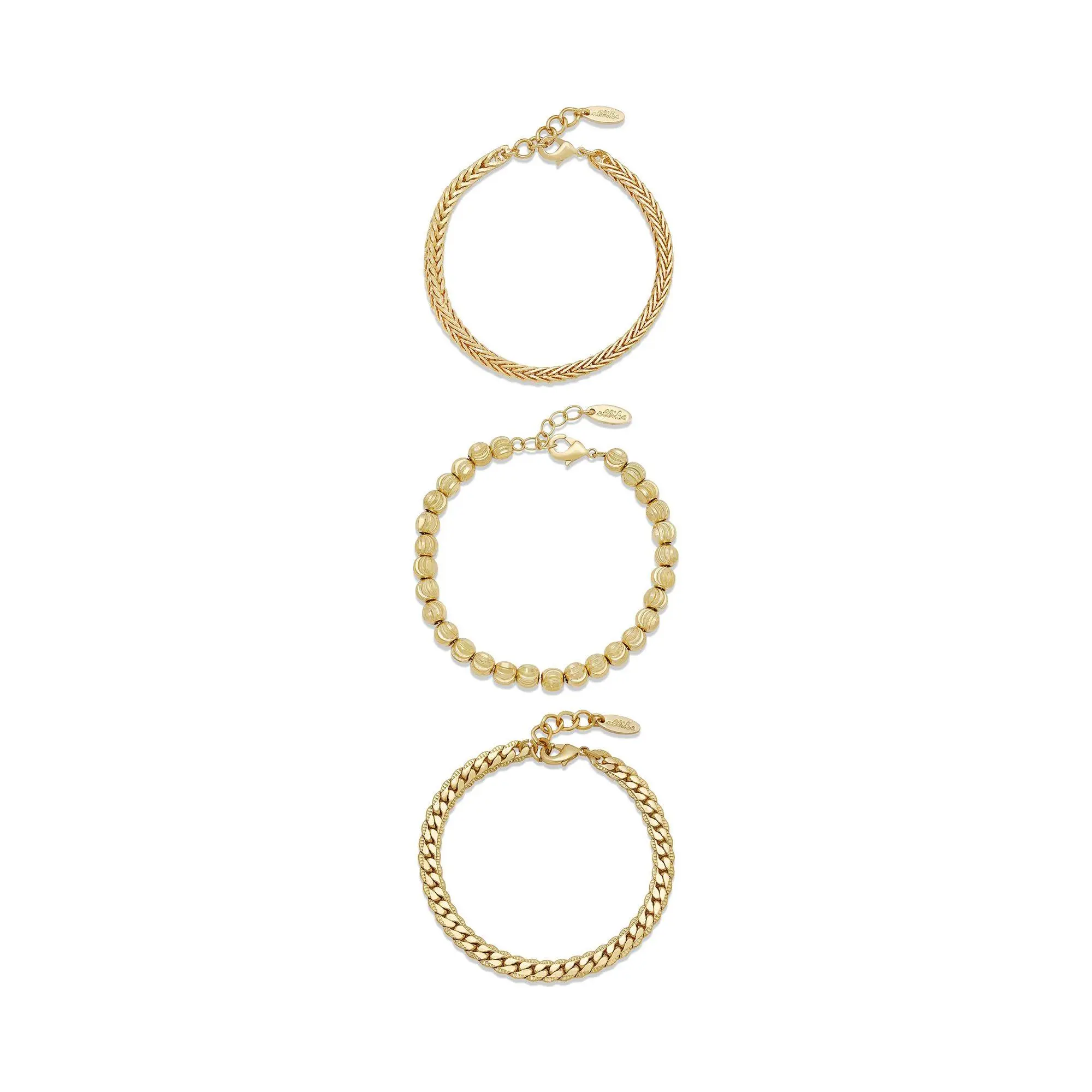 Ettika Classical Trio Bracelet Set