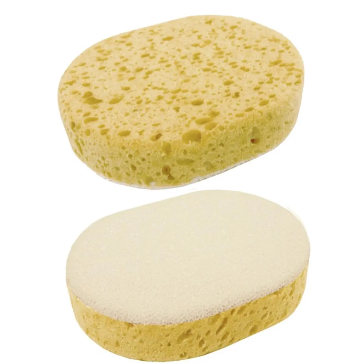 212 MAIN 1579 Large Dual-Sided Abrasive Sponge Cleaner - Double-Sided Scrubbing Pad for Equestrian Sports, Outdoor Cleaning, 5" Wide X 7" Long X 2" Thick, Aggressive Cleaning