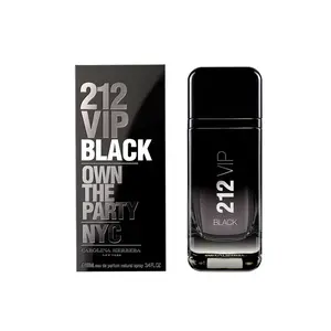 212 VIP Black By Carolina Herrera 100ml Eau De Parfum for Men