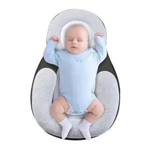 Baby Feeding Pillow,1 Anti Overflow Feeding Pillow for Reducing Spit-Up, Safety Nursing Pillow, Baby Lounger Reflux Wedge Breastfeeding, Removable top and Bottom