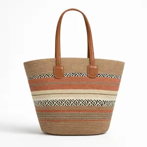 Chic Medium Women Tote Bag Elegant Beach and daily Handbag, Summer