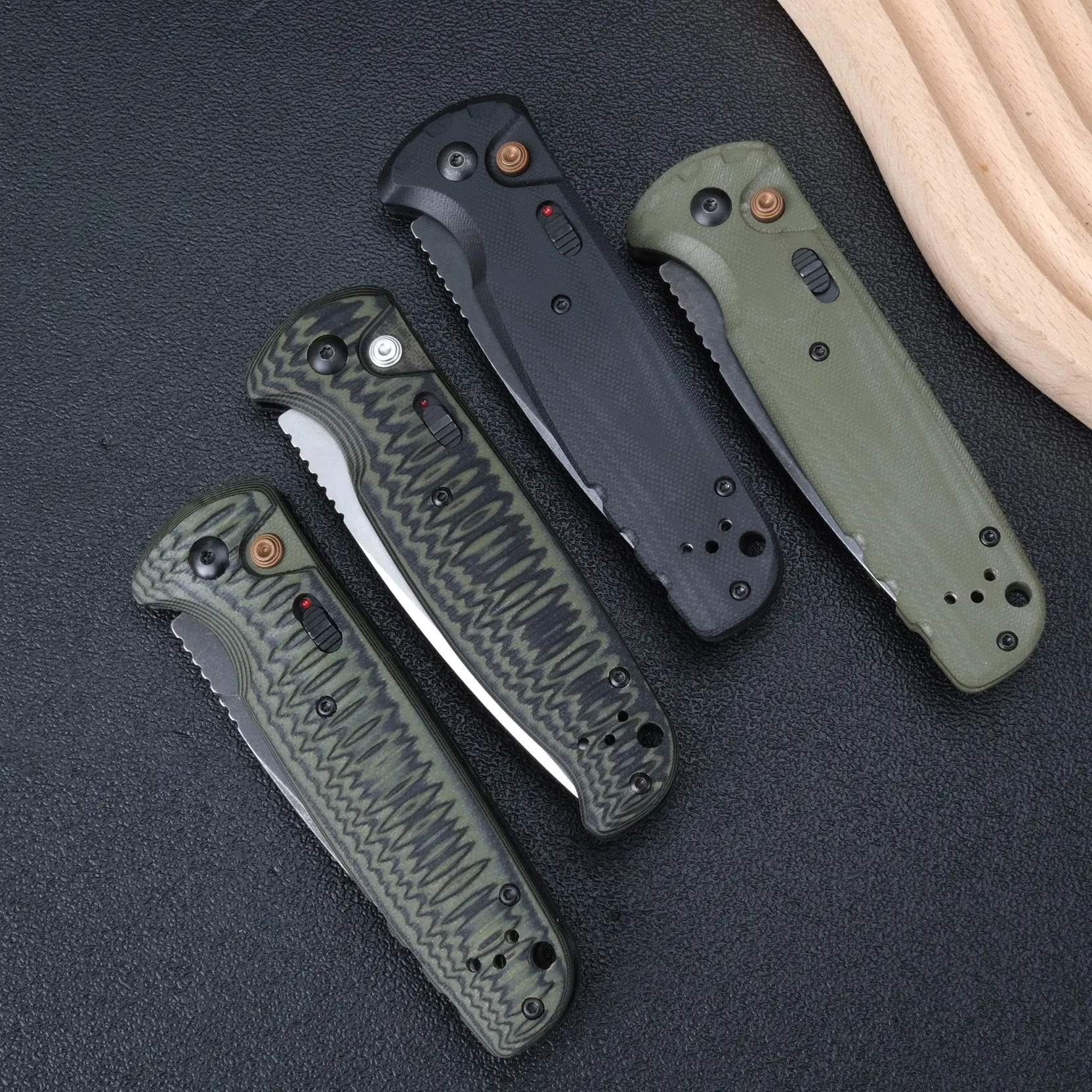 Outdoor Folding Knife - G10 Handle, CPM154 High Hardness Knives, EDC Items, Durable Practical Tool for Camping, Driving, Ideal Gift for Sports & Outdoor Enthusiasts