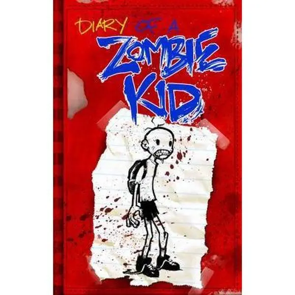 Used Soft Cover Book - Diary of a Zombie Kid (1) by Fred Perry, English Language, No Missing Pages, Readable Copy, Very Good Condition, First Day Of Middle School, 5Th Grader