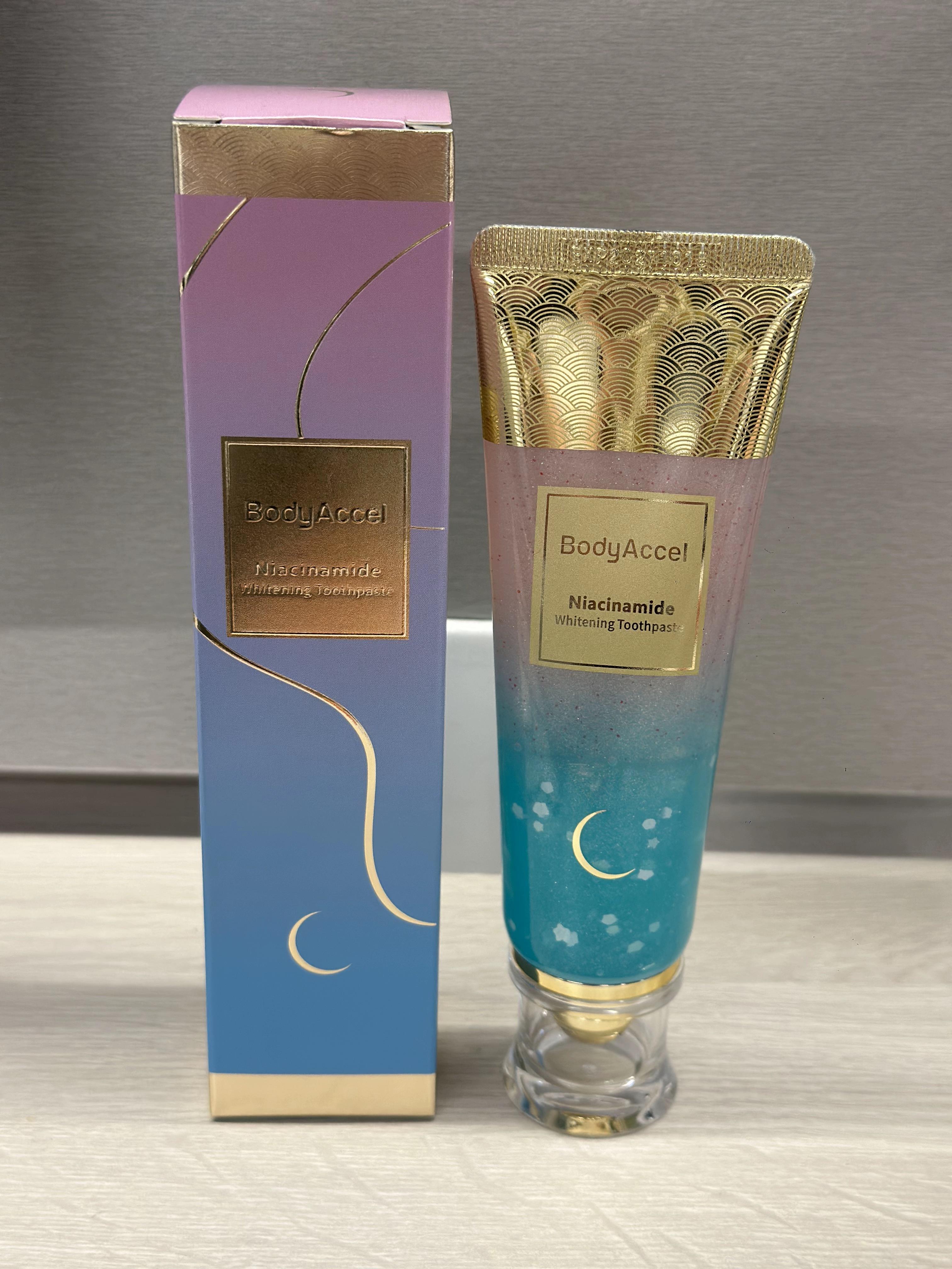 【BodyAccel】 【Triple Whitening】Niacinamide Fresh Breath Whitening Toothpaste - glamvorateeth whitening Springtok Mint 【BodyAccel】 【Triple Whitening】Niacinamide Fresh Breath Whitening Toothpaste - glamvorateeth whitening Springtok Mint