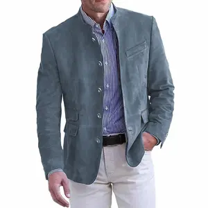 2025 New Men's Commuting Single-Breasted Casual Blazer
