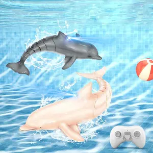 Remote Control Dolphin Toy, 1 Box Waterproof Wireless Remote Control Dolphin Toy, Outdoor Remote Control Dolphin Toy, Birthday Gift, Play Fun