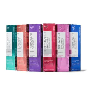 ion Permanent Brights Creme Hair Color, 2.05 fl oz Vibrant Hair Dye for Haircare, Vegan, Cruelty-Free, Fade-Resistant