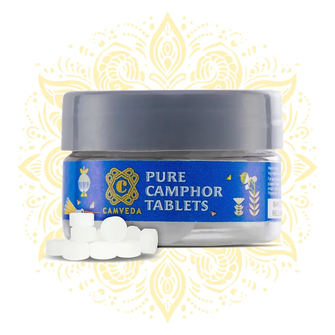 Camveda Pure Camphor Tablets 25g