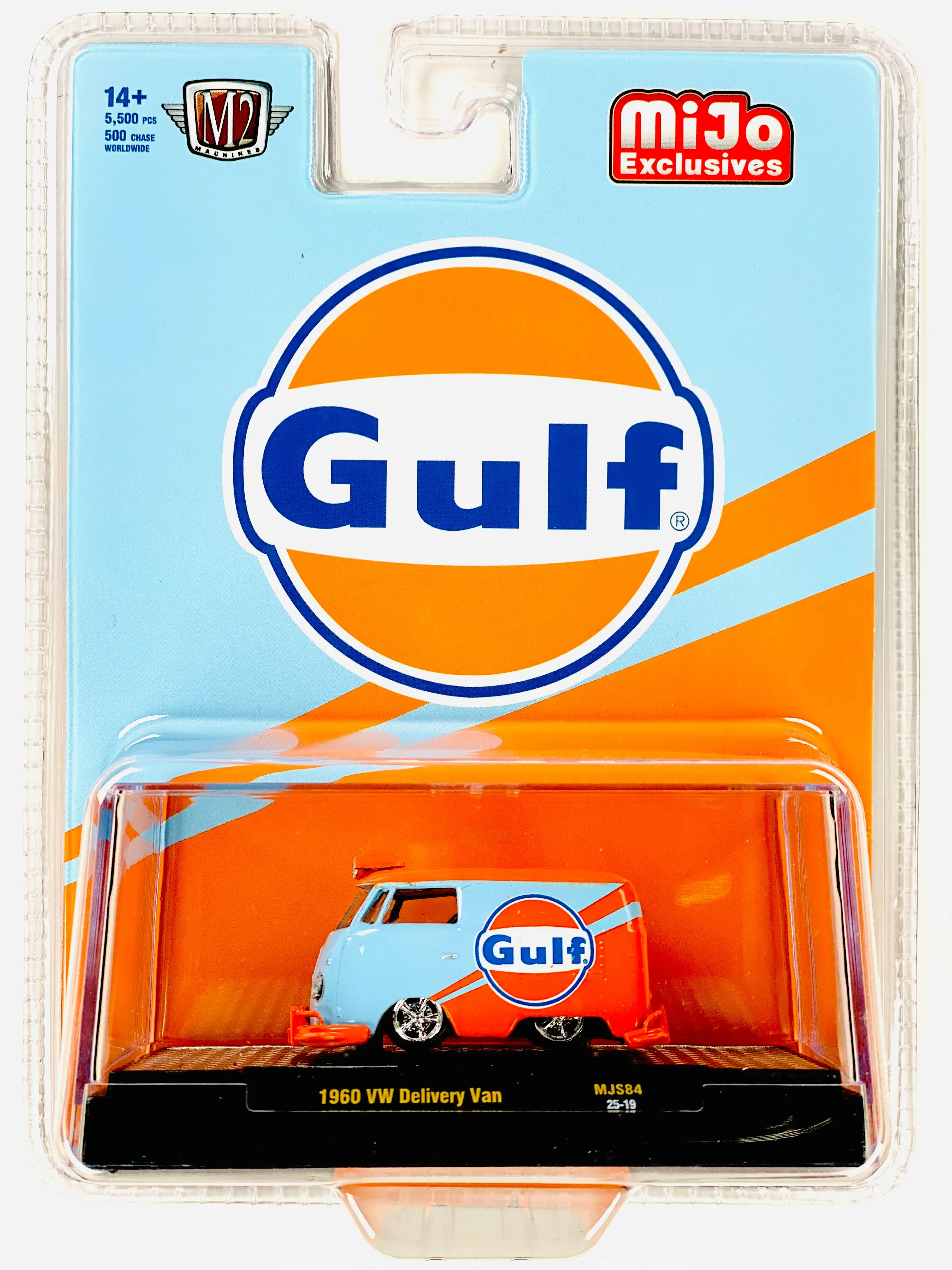 M2 Machines Mijo Exclusive GULF 1960 Volkswagen Delivery Van Custom