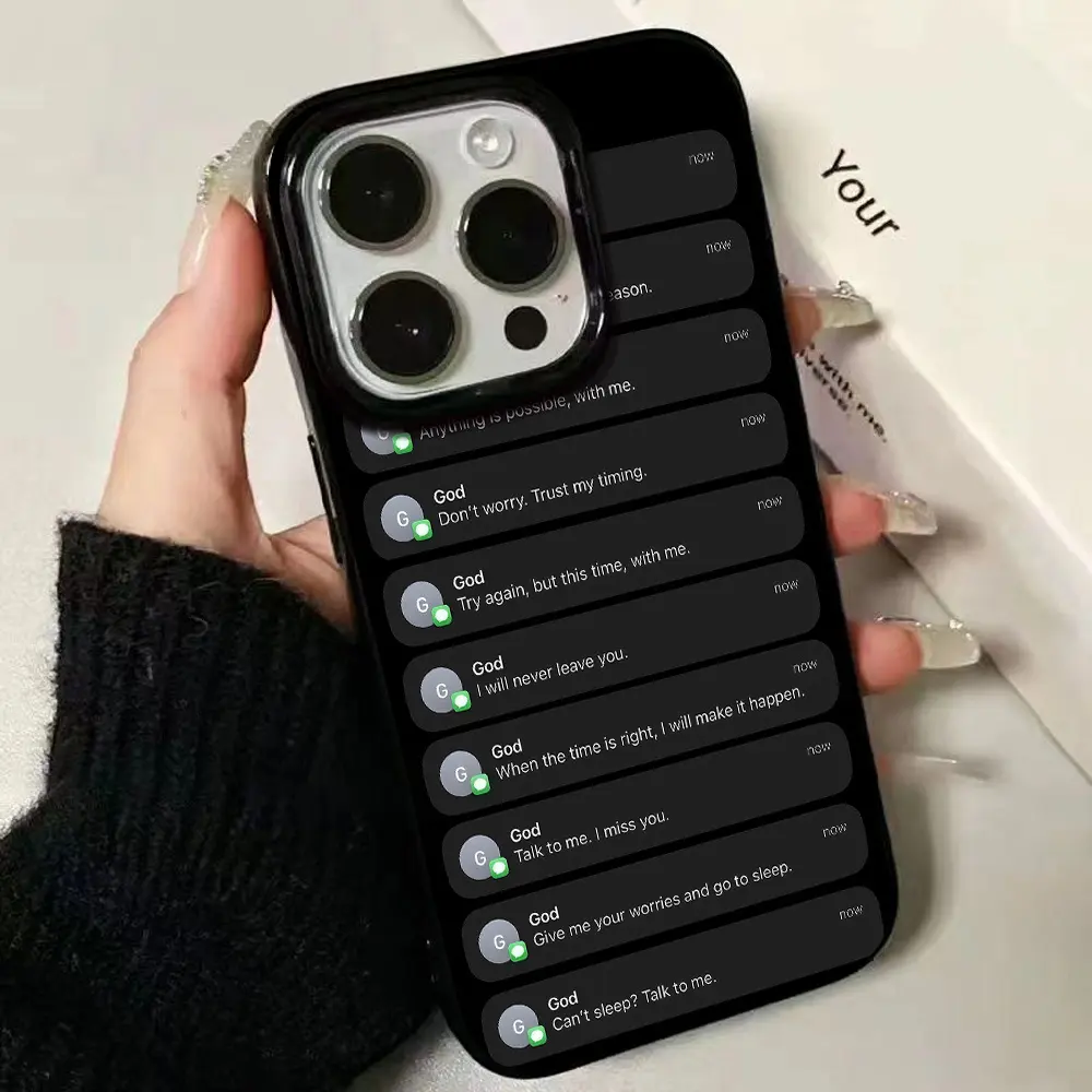 Anti-Drop Jelly Tpu Phone Case, Encouragement Quote Design, Soft Protective Cover for iPhone 11/12/13/14 Pro Max/15 Pro/16 Plus/promax/17/17 Pro/17 Promax