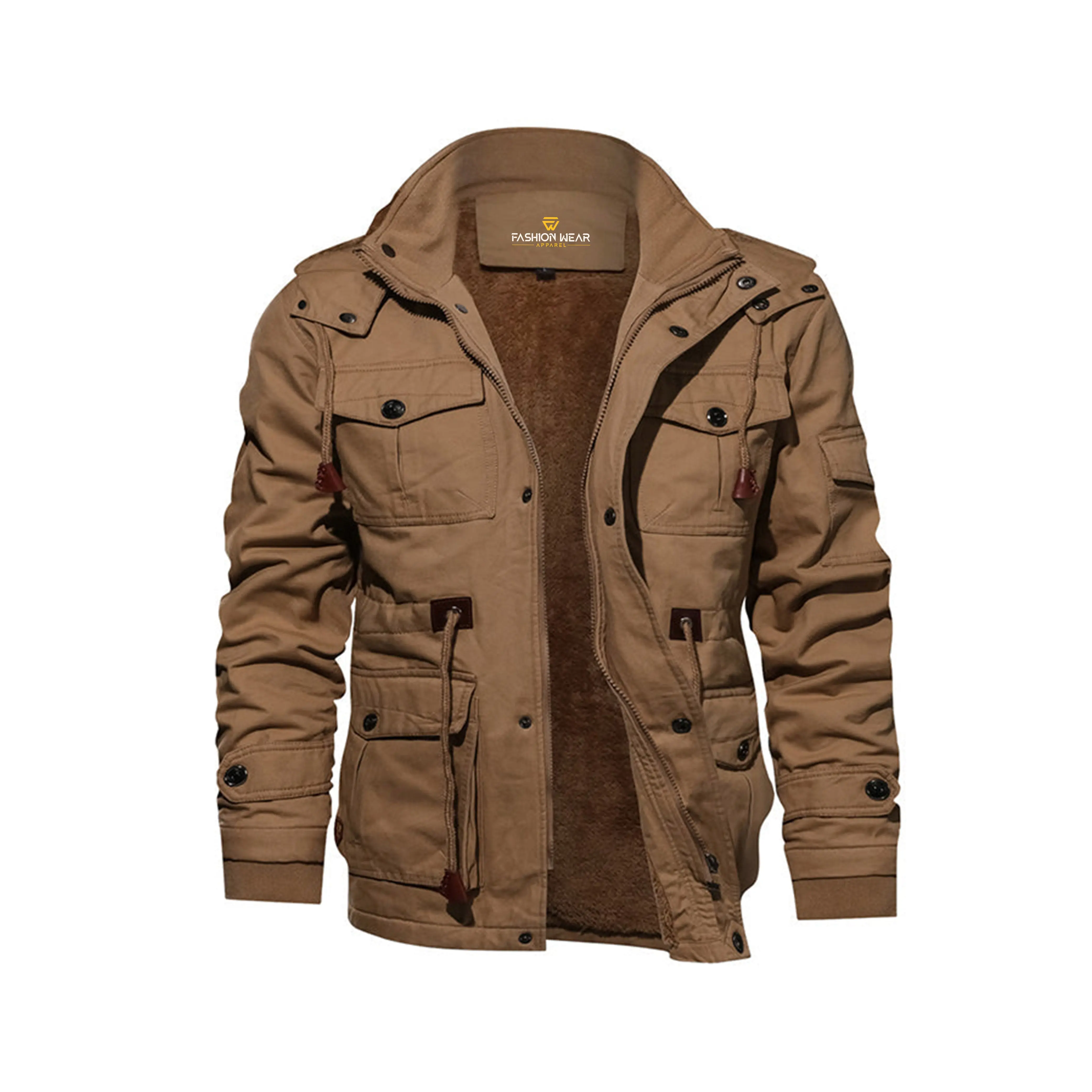 Survival Cotton Jacket - Waterproof, Durable & Insulated with Detachable Hood | Limited Edition