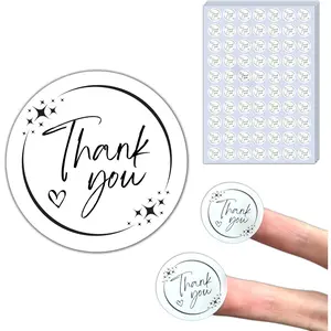 700 count, 1 inch - Thank You Stickers Labels for Small Business, Packaging
