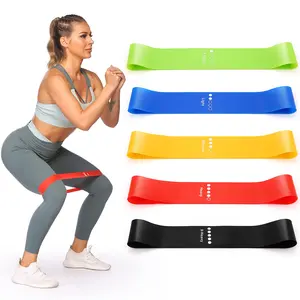 Five suits Resistance Bands, Exercise Bands Set with Instruction Guide & Carry Bag, Strength Workout Bands for Home summervibes