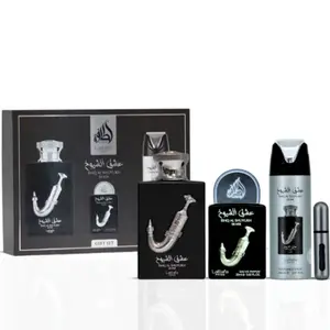 Lattafa Ishq Al Shuyukh 3.4OZ Unisex 3 Piece Gift Set