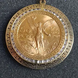 CENTENARIO pendant Gold finish