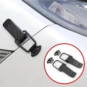 2 Pcs Cars Accessaries Latch Pins Car Bumper Pull Hooks Multi-color Universal Car Connecting Locks Metal Down Hood Lock Car