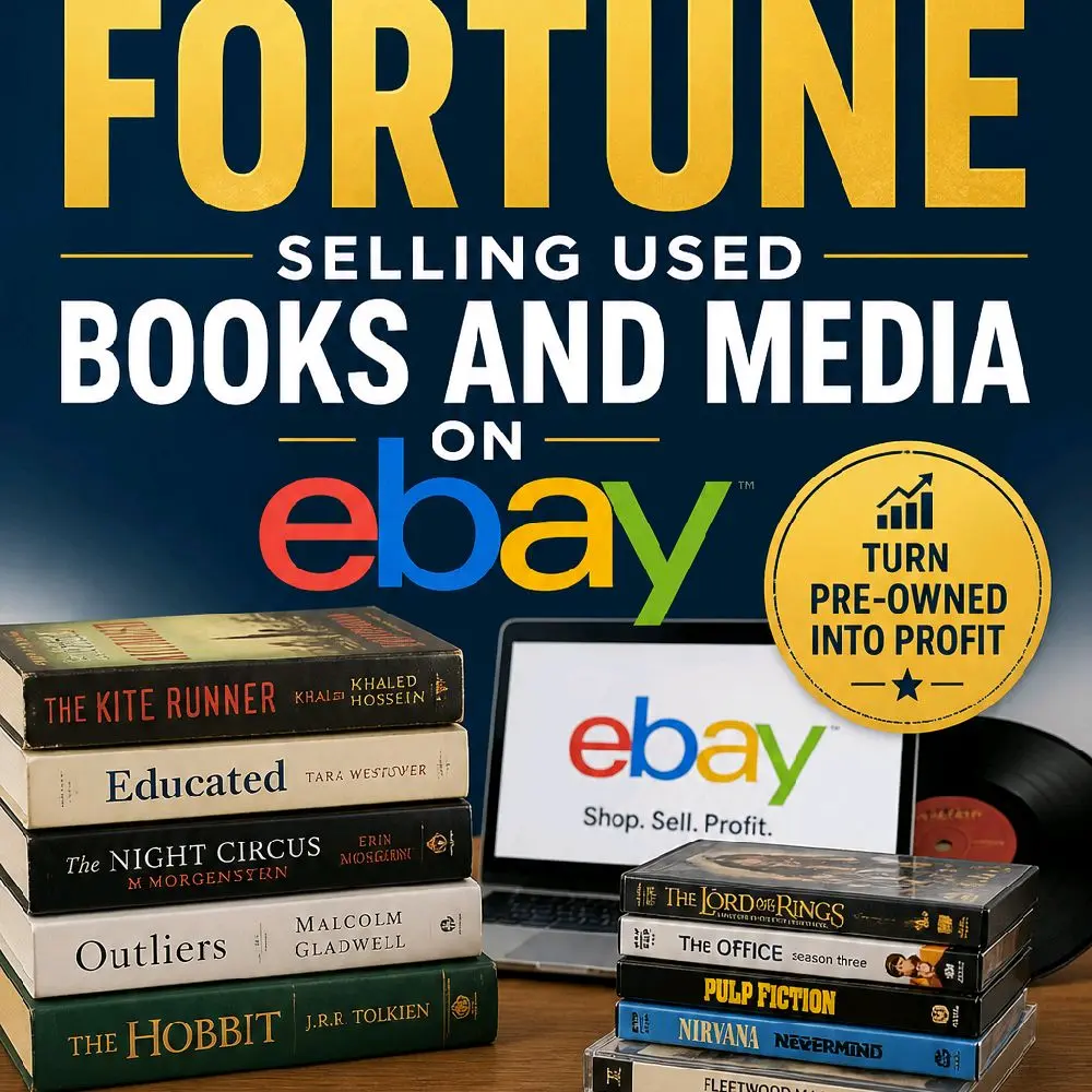 How to Make a Fortune Selling Used Books and Media on eBay