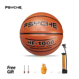 PSYCHE Leather Basketball Official Size 7 Outdoor Basketball Training Basketball Indoor Basketball Game Basketball Ball