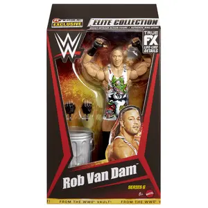 Rob Van Dam (RVD) (Green Dragon) - WWE From the Vault Ringside Exclusive Series 6 Mattel WWE Toy Wrestling Action Figure