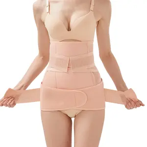 Postpartum Belly Band Wrap, C Section Belly Binder, Post Partum Recovery Belt, Tummy Tuck Body Sculpting Compression Belt, Postpartum Cincher for Women