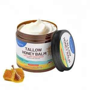 Organic Grass-Fed Butter Moisturizing Cream—Repairs dryness, handcrafted, natural moisturizer, suitable for all skin types.