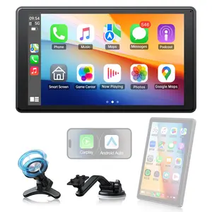 【JumpstartSale】LAMTTO 2026 Upgraded 8” Wireless Carplay Screen for Older Car Upgrades, Magnetic & Portable, Supports Mirror Link for Video and Bluetooth/AUX/FM-Your Effortless Tech Upgrade on the Go