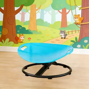 Rotatable Sensory Integration Swivel Chair for Balance Training, Body Coordination Exercise, Suitable for Children and Teens