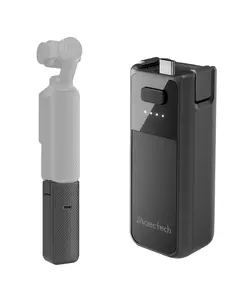 Maectech Fast Charging Battery Handle for DJI Osmo Pocket 3 and Pocket 4 Accessories Battery Grip with Original Factory Battery Cells