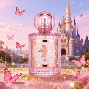 Miniso Disney Princess Series Perfume, Floral Eau Perfume, Dreaming Beauty Scent, Peony & Rose Fragrance, Sweet and Refreshing, Cute Design, Perfect Gift
