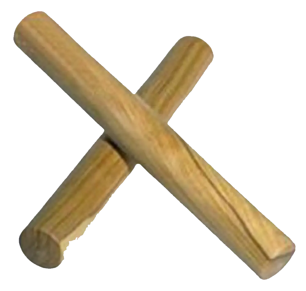 Best Wooden Claves - Cocuswood Percussion Instruments Percussion Accessories Durable Authentic Sound