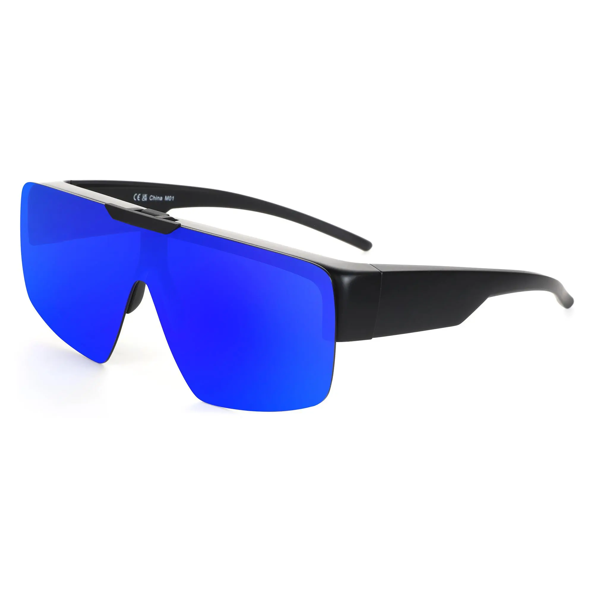 ZENOTTIC Unisex Fit-Over Sports Outdoor Shades with Polarized Lenses and UV Protection for Multi-Sports, Sports Outdoor Sunglasses