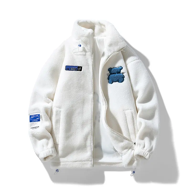 White [thickened with cotton]