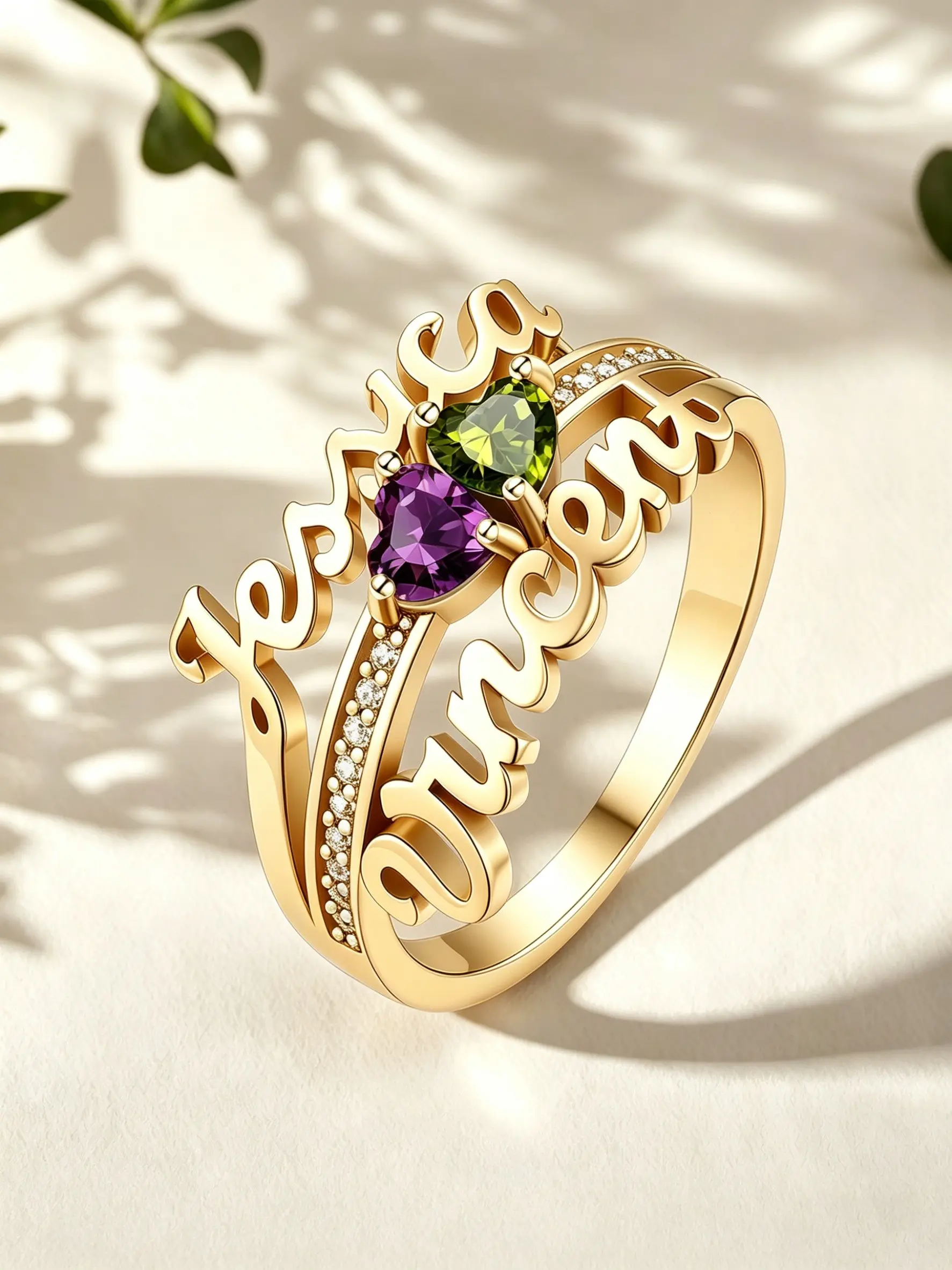 Heart Ring for Couples, Style, Personalized Engraving, Hypoallergenic, Perfect Gift for Anniversaries and Birthdays, Engraved Ring