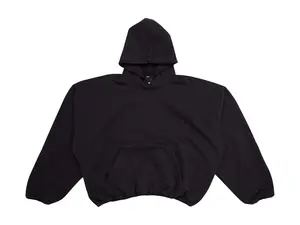 Yeezy Men's Gap Logo Hoodie Dark Grey, from StockX