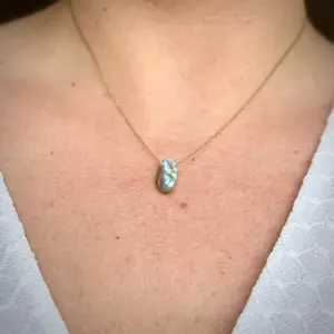 Natural Labradorite Crystal Layering Necklace