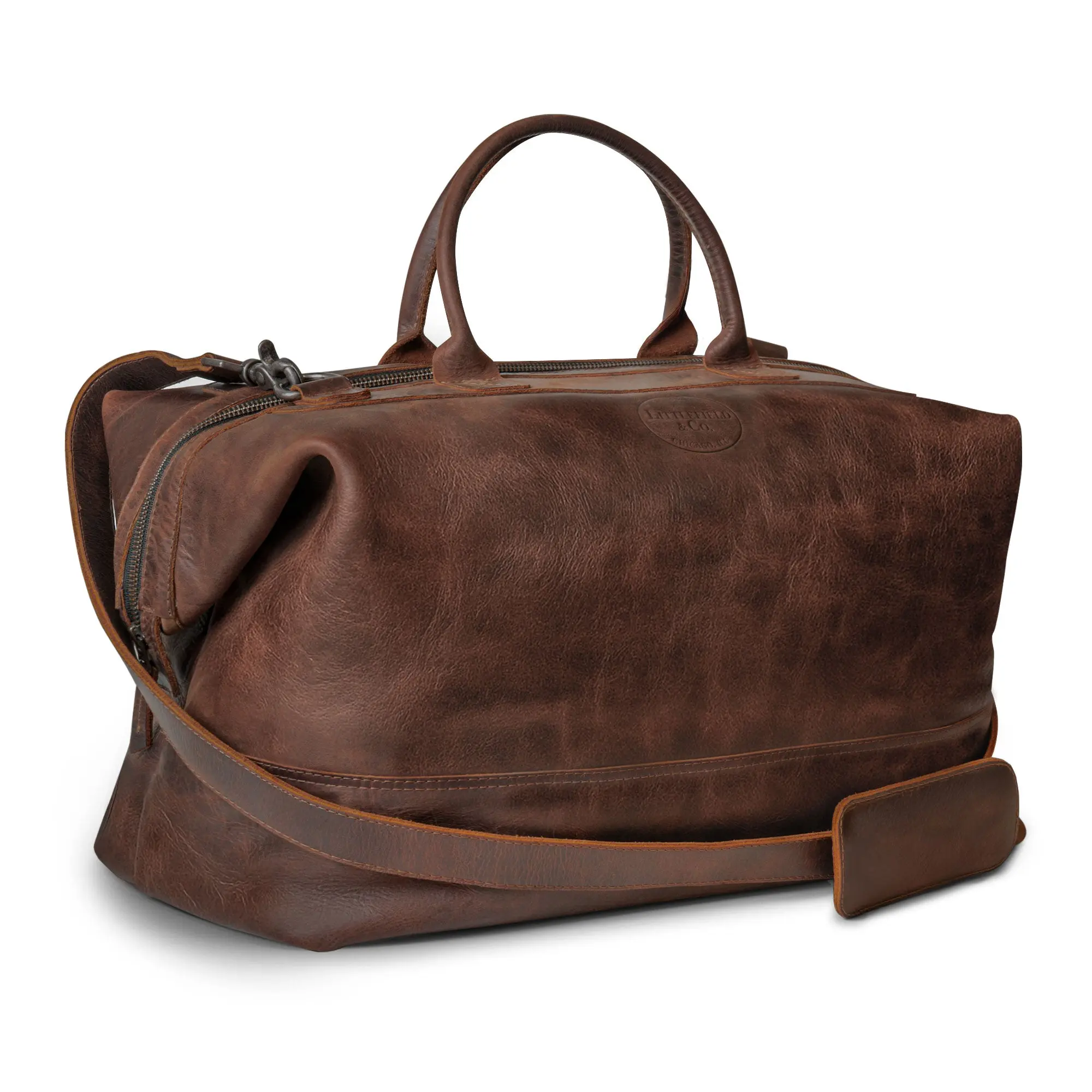 Large Vintage Weekender Bag