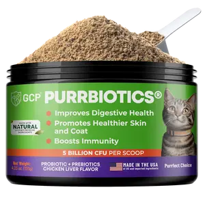 GCP Purrbiotics - Daily Probiotics for Cats - 120 Servings